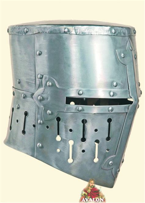 Casque Templier Grand Heaume Médiéval