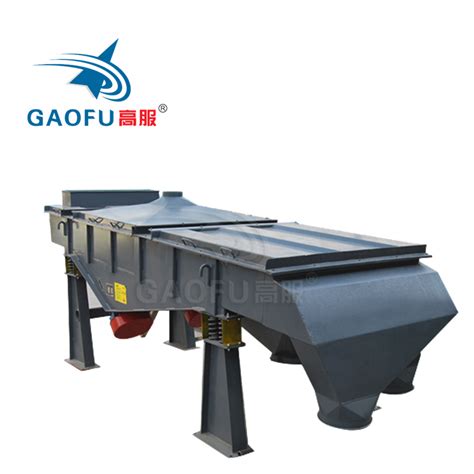 Gaofu Casting Sand Vibrating Screen Industrial Building Linear Sieve