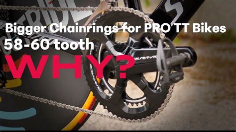 Bigger Chainrings For Pro Tt Bikes Why Youtube