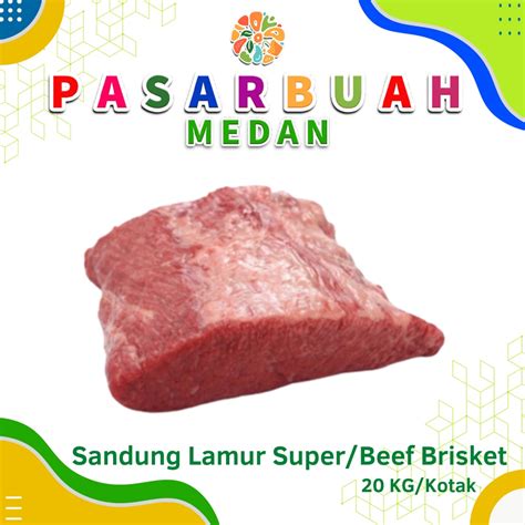 Jual Distributor SANDUNG LAMUR SUPER DAGING BRISKET BEEF BRISKET