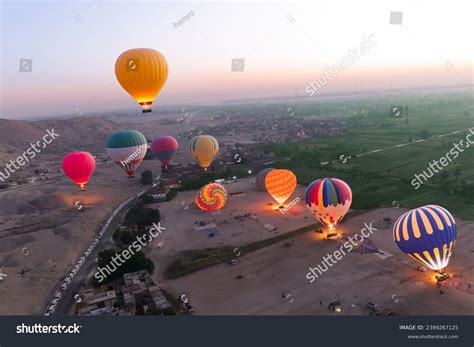 Hot Air Balloon Rides Over West Stock Photo Shutterstock