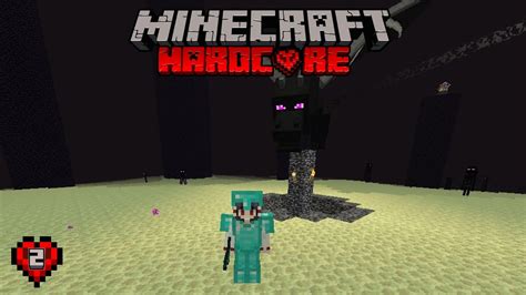 Minecraft Hardcore Episode 2 Beating The Game Youtube