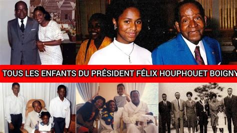 Voici Tous Les Enfants Du Premier Pr Sident Ivoirien F Lix Houphou T