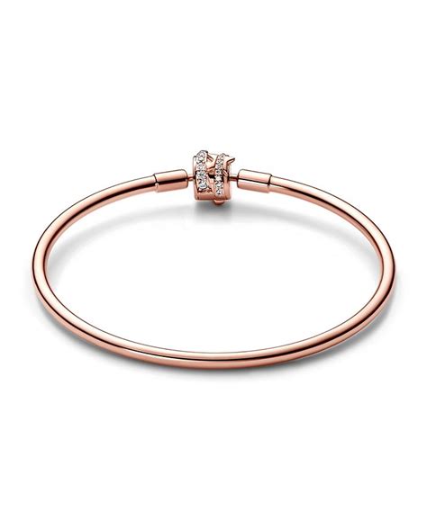 Pandora Moments Cubic Zirconia 14k Rose Gold Plated Sparkling Shooting