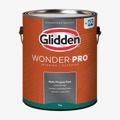 Glidden Wonderpro Interior Exterior Latex Paint Professional Quality