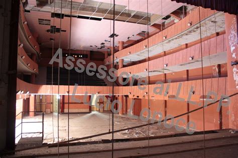 Ristrutturazione Teatro Fusco Taranto Lucio Lonoce