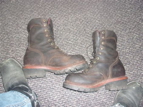Chippewa Super Logger Boots Steal Toe Work Boots Biker Boots Etsy