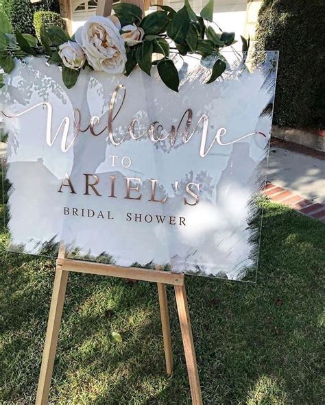 Printable Bridal Shower Welcome Sign