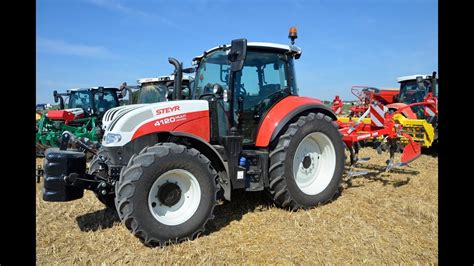 STEYR 4120 Multi En Campo YouTube