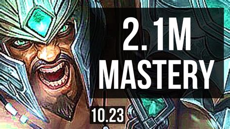 TRYNDAMERE Vs WUKONG TOP 2 1M Mastery 6 Solo Kills 900 Games