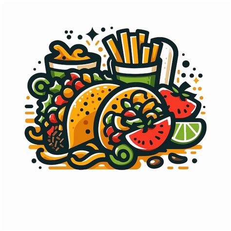 Premium Vector Mexican Tacos Logo Vector