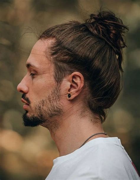 Types Of Man Bun Hairstyles Gallery How To Man Bun Hairstyles