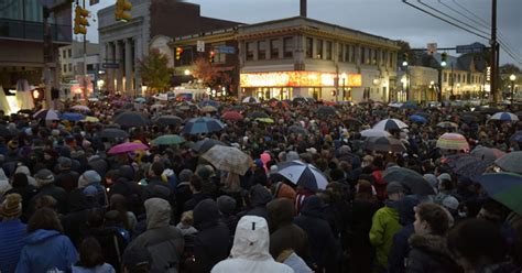 Hundreds Mourn Pittsburgh Synagogue Shooting Victims At Candlelight