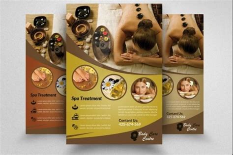 15 Free Massage Flyer Psd Template Download Graphic Cloud