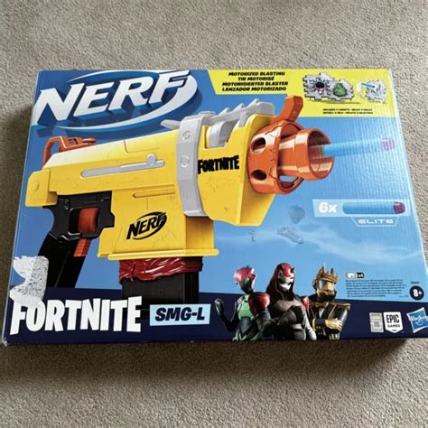 Nerf Fortnite Smg L Motorized Dart Blaster Picclick Uk