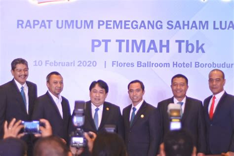 Riza Pahlevi Kembali Jabat Dirut Pt Timah Untuk Periode Kedua