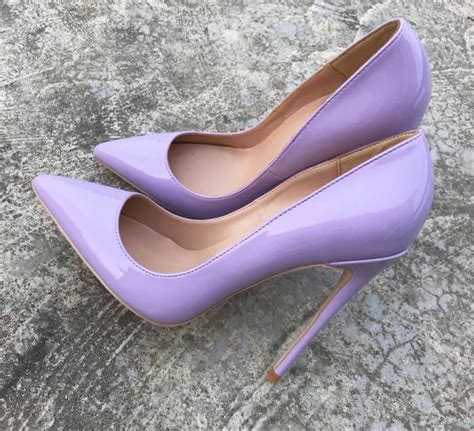 Purple high-heels Fashion Evening Party Shoes yy32 | Purple high heels, Heels, High heels stilettos