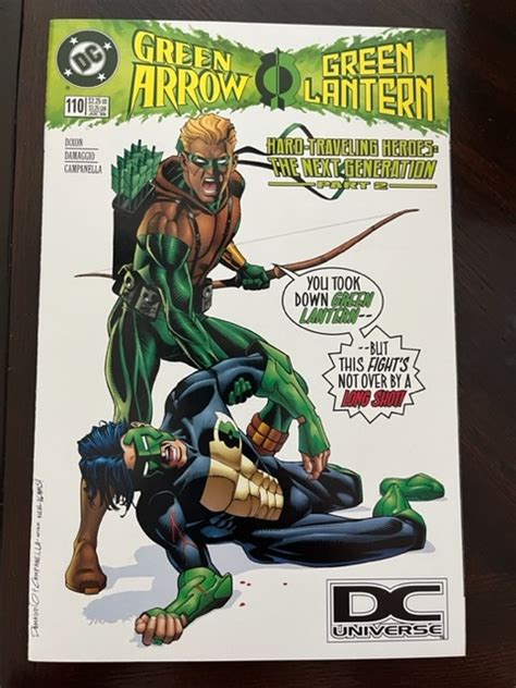 Green Arrow Dc Universe Corner Box Variant Nm Comic