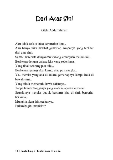 Detail Contoh Puisi Tentang Pemandangan Alam Koleksi Nomer 42