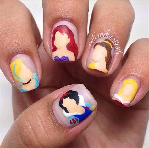 Amazing Sets Of Nail Art Design Princess Nail Art Nail Art Disney