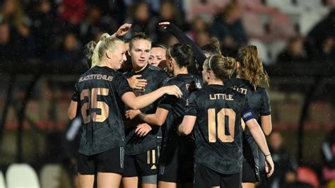 2 Runde Der Women S Champions League Arsenal Bayern Benfica