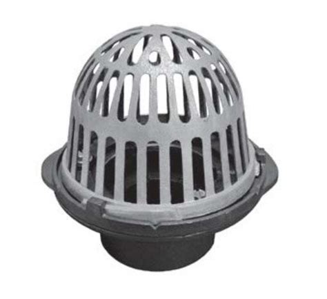 R M Cast Iron Roof Drain With Aluminum Dome Upcodes