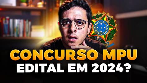 Edital Vista Concurso Do Mpu Youtube