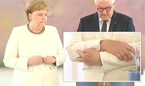 Angela Merkel Health Fears German Leader Seen Shaking Again Video