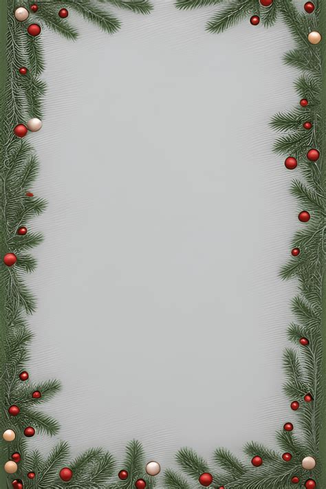 Christmas Letter Border Graphic · Creative Fabrica
