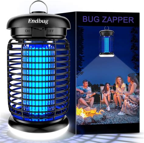 Homesen Lámpara asesina de mosquitos luz LED electrónica eliminador