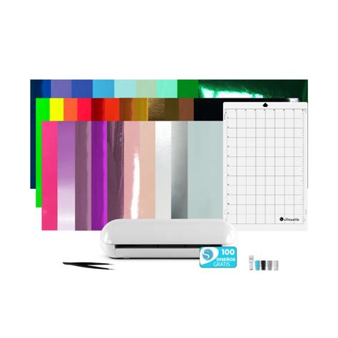 Combo Plotter De Corte Silhouette Portrait Rotulacion