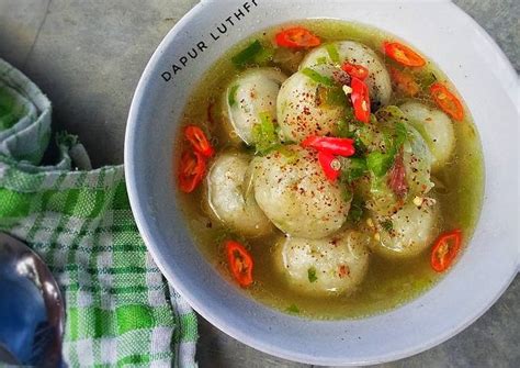 Resep Bakso Nasi Kuah Cuanki Oleh Dapur Luthfi Cookpad