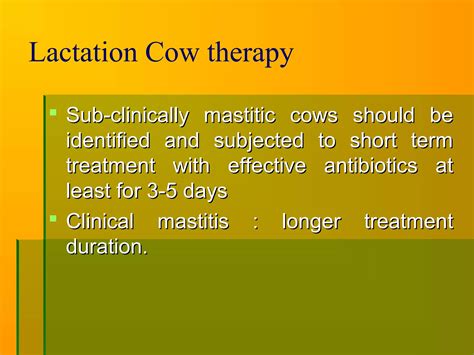 Bovine Mastitis Prevention And Control Ppt