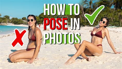 How To Pose In Photos Tricks Hacks To Look Good In A Bikini Youtube