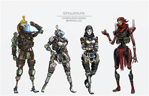 Titanfall 2 Assorted Villains Hethe Srodawa Artofit