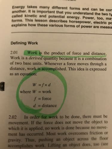 Lesson 2 Work Energy And Power Flashcards Quizlet