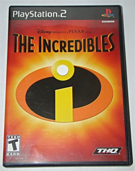 Playstation 2 - THE INCREDIBLES (Complete with Manual) | The incredibles, The incredibles games ...