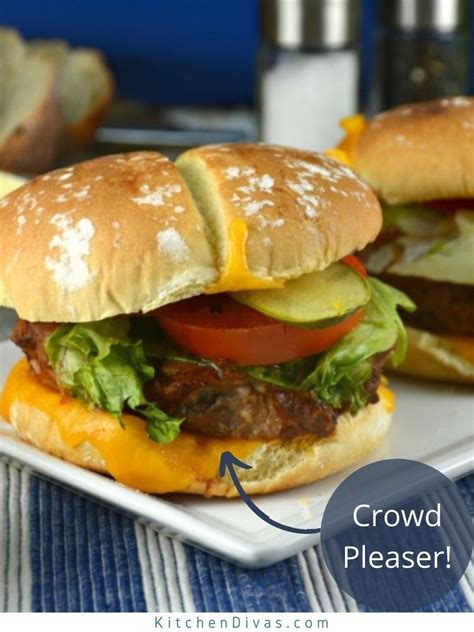 Baked Meatloaf Burgers Kitchen Divas Artofit