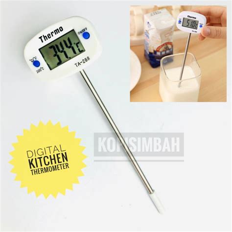 Termometer Dapur Digital Kitchen Thermometer Alat Pengukur Suhu