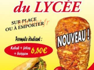 Kebab Du Lycée aus Bar le Duc Speisekarte