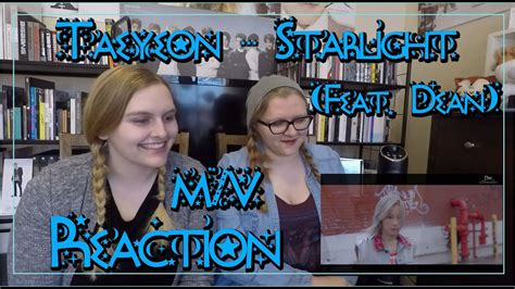 Reaction Taeyeon Starlight Feat Dean M V Youtube