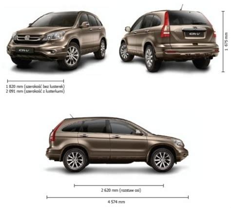 Honda CR V III SUV Facelifting Dane Techniczne AutoCentrum Pl