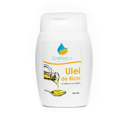 Ulei De Ricin 100 Natural 100 Ml CrisNatur