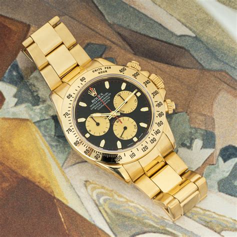 Rolex Daytona Mm Paul Newman Dial Yellow Gold Watchcentre