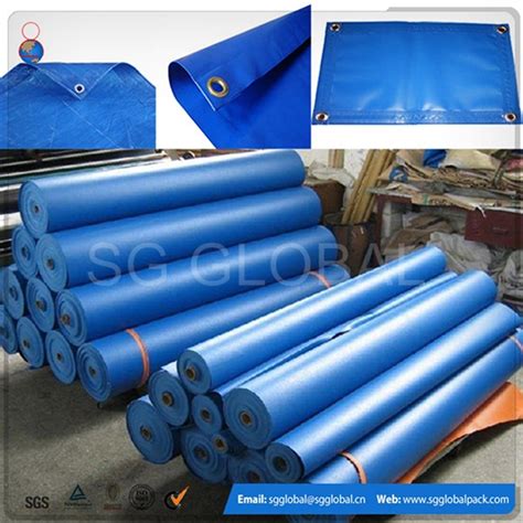 GRS SGS Certified Factory Coated PVC Tarpaulin Fabric In Roll China