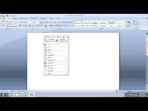 How To Set Default Font In Word 2007 YouTube