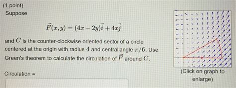 Solved Suppose F X Y 4x 2y I 4xj And C Is The