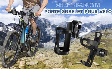 2 Pièces Porte Bidon De Vélo en Acier en Plastique Bike Water Bottle