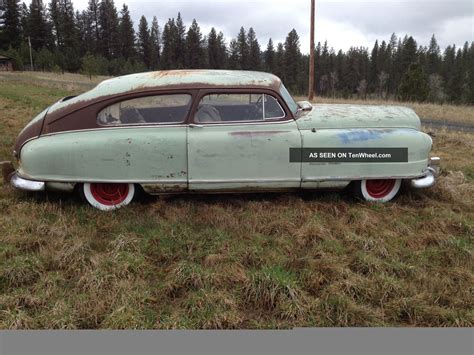 1949 Nash Ambassador Custom 2 Door Hot Rat Rod Patina Paint