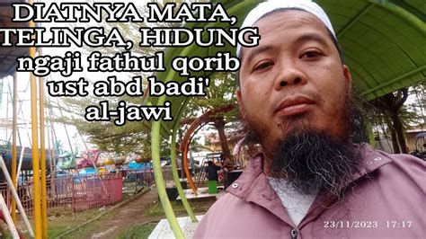 Diatnya Mata Telinga Hidung Ngaji Fathul Qorib